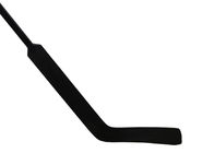 Portiere minore opaco/lucido del bastone di hockey su prato della fibra del carbonio 500 libbre di forza