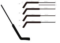 Portiere minore opaco/lucido del bastone di hockey su prato della fibra del carbonio 500 libbre di forza